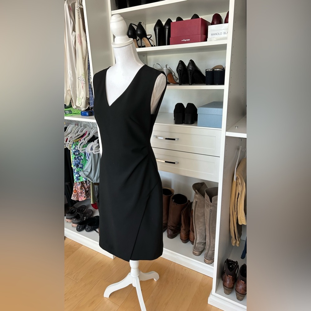 Diane Von Furstenberg little black dress.